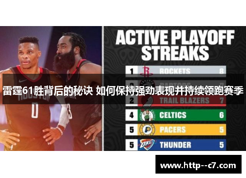 雷霆61胜背后的秘诀 如何保持强劲表现并持续领跑赛季